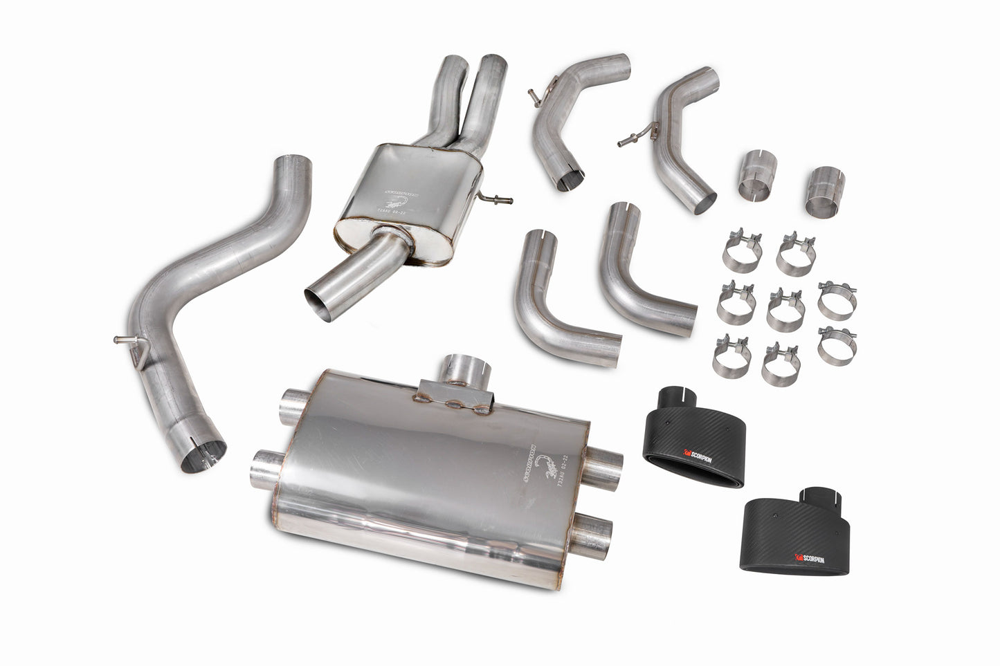 Audi RS3 Saloon 8V (GPF And Non-GPF Models) Resonated Cat/GPF-Back System Without Valves (SAU084CF)