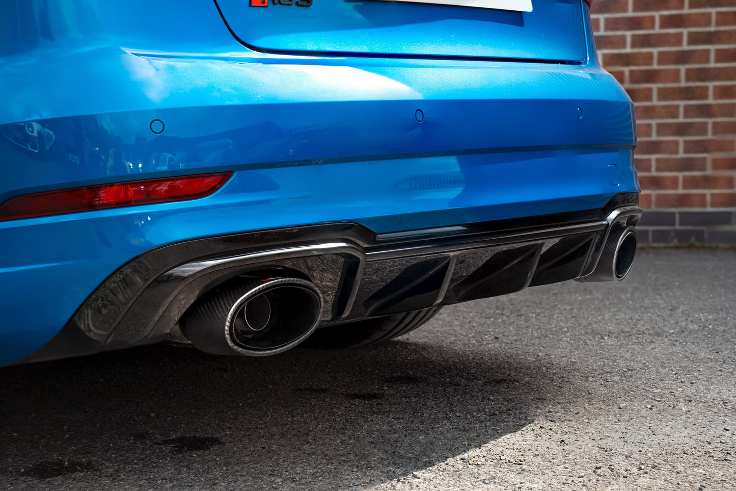 Audi RS3 Saloon 8V (GPF And Non-GPF Models) Resonated Cat/GPF-Back System Without Valves (SAU084CF)