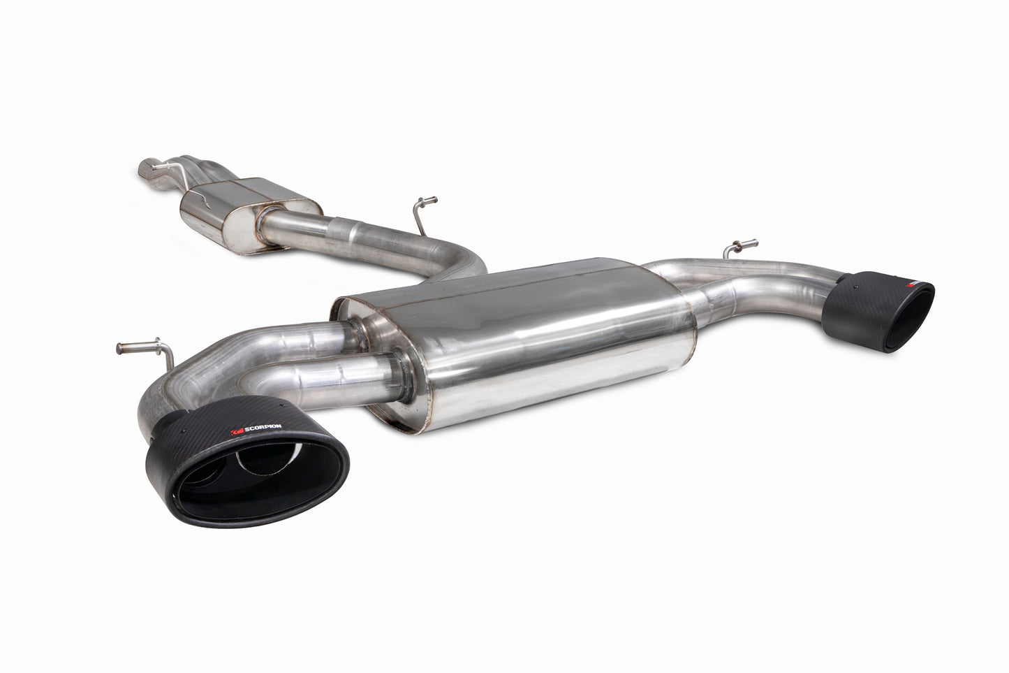 Audi RS3 Saloon 8V (GPF And Non-GPF Models) Resonated Cat/GPF-Back System Without Valves (SAU084CF)