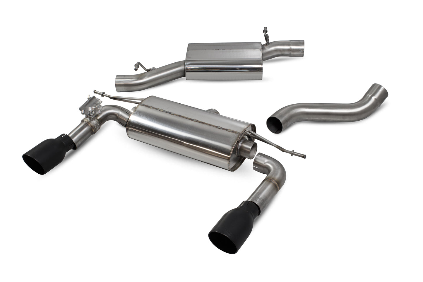 Audi Tt Mk3 2.0 TFSI Quattro Coupe Non GPF Model Only Resonated Cat-Back System With Electronic Valves (SAU085C)
