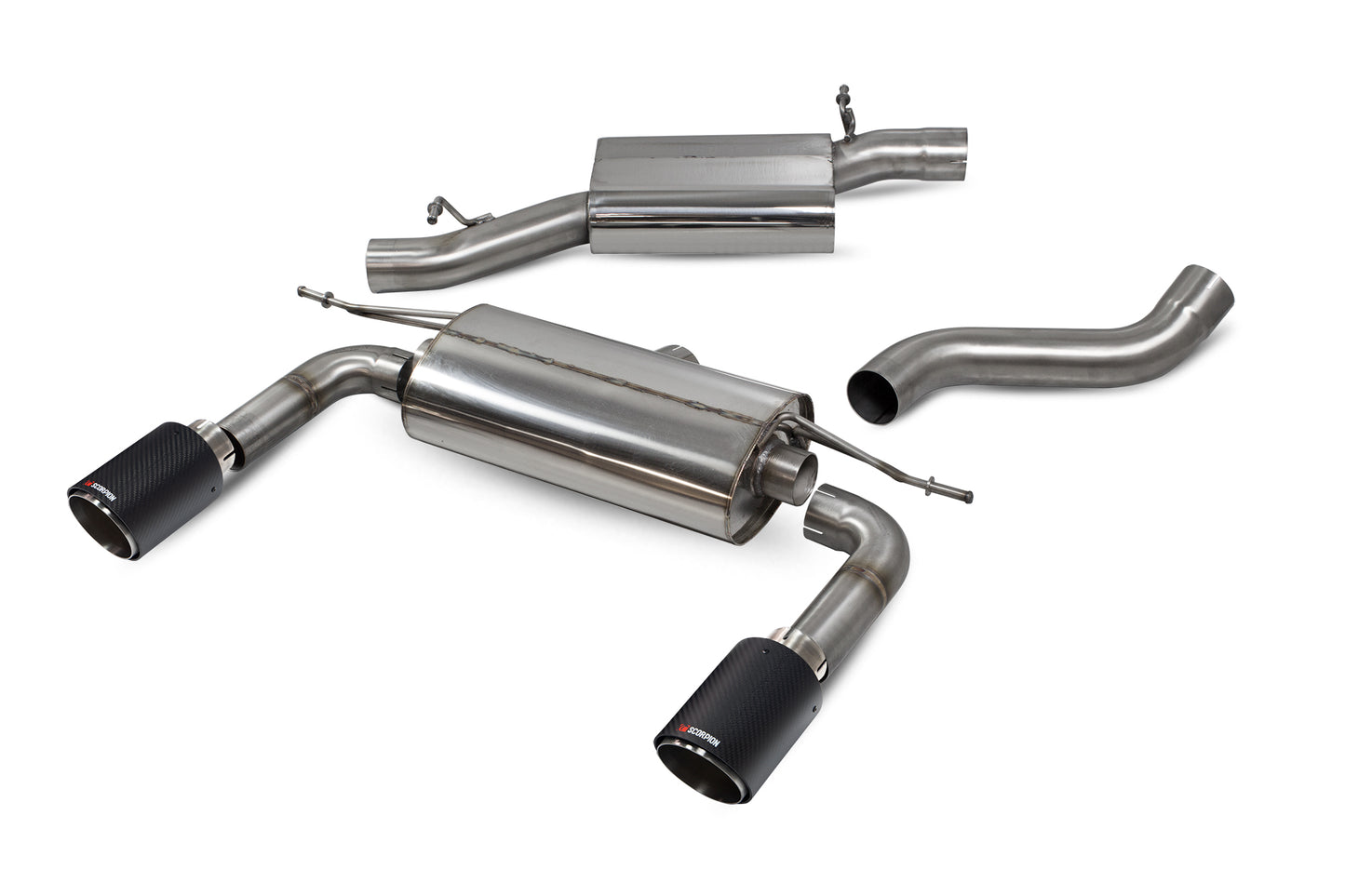 Audi Tt Mk3 2.0 TFSI Quattro Coupe Non GPF Model Only Resonated Cat-Back System With No Valves (SAU086CF)