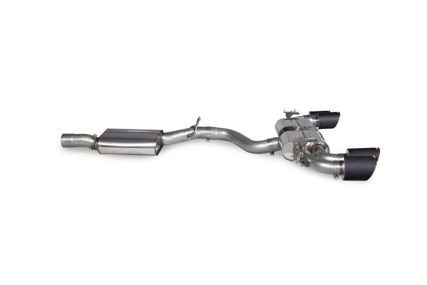 Audi S3 8Y Sportback Resonated Cat/GPF Back System & Electronic Valves (SAU093CF)