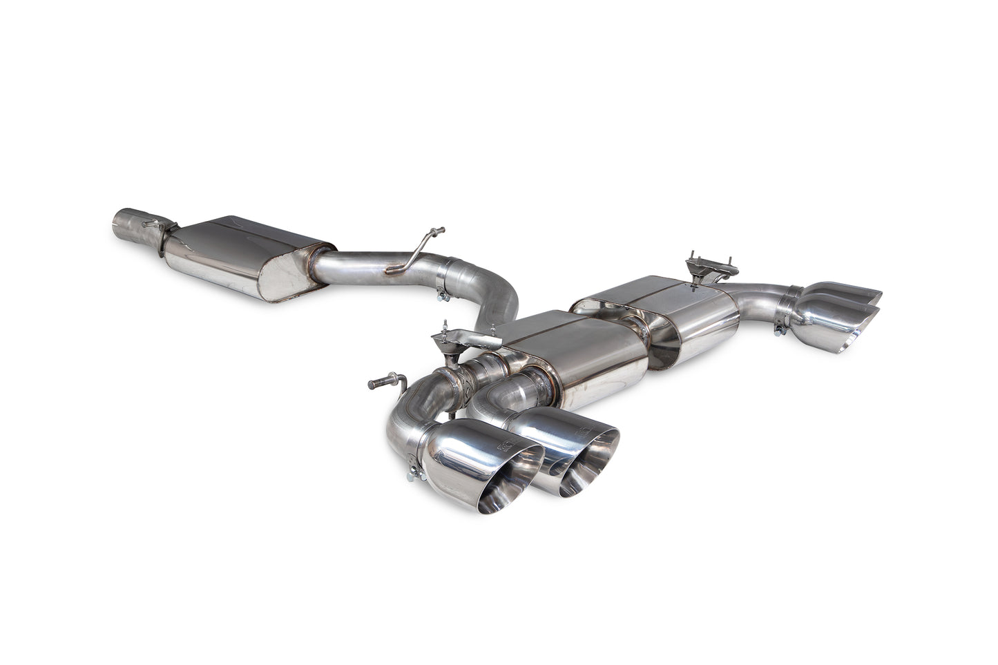 Audi S3 8Y Sportback Resonated Cat/GPF Back System & Electronic Valves (SAU093)