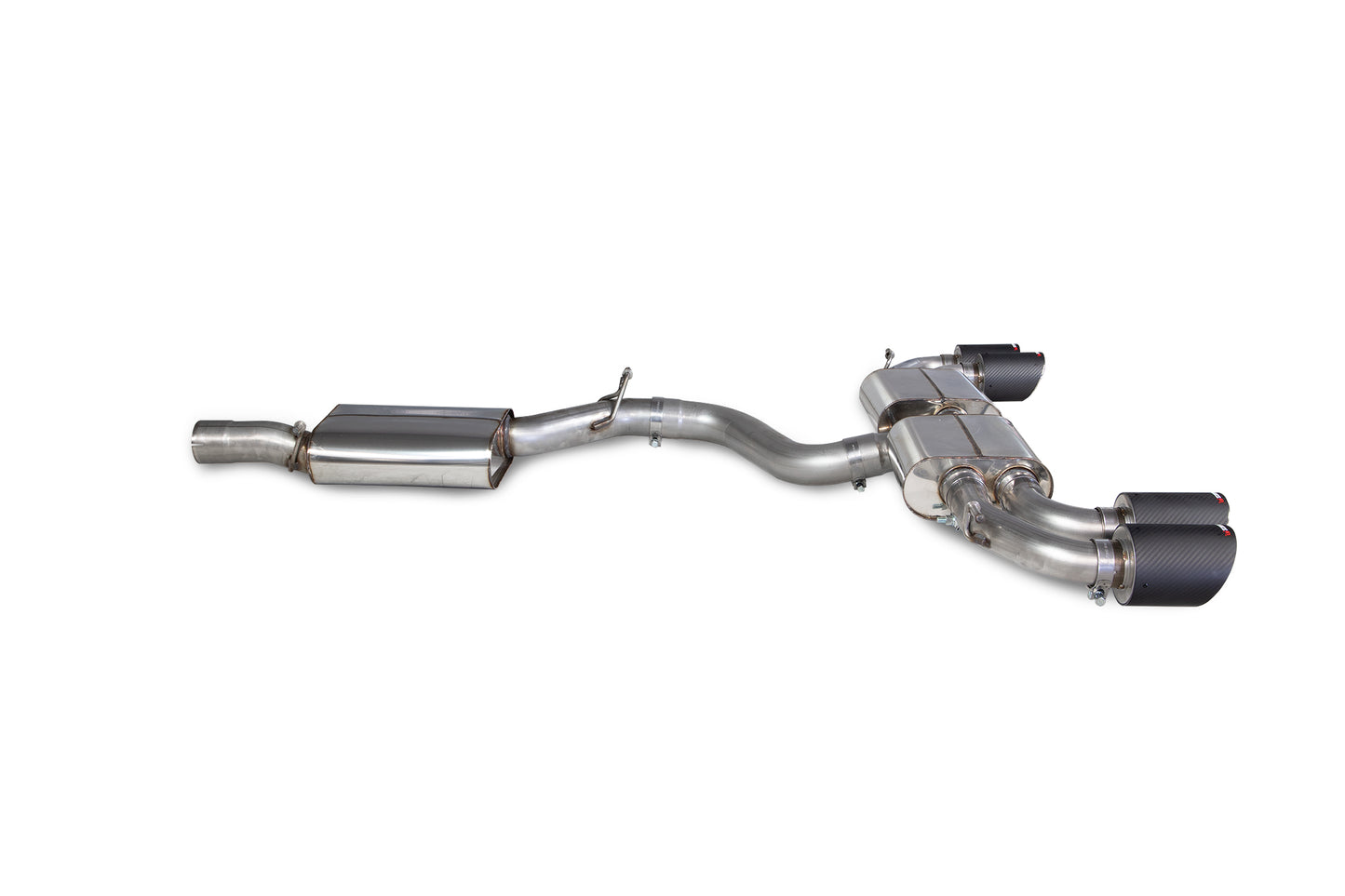 Audi S3 8Y Sportback Resonated Cat/GPF Back System (SAU094CF)
