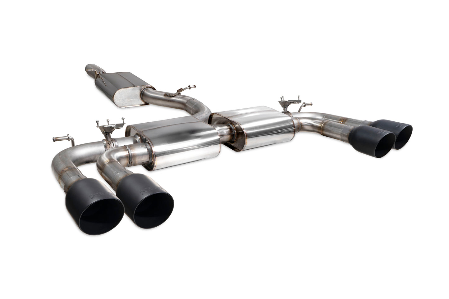 Audi S3 Saloon 8V Resonated Cat/GPF-Back System With Valves (SAU096C)