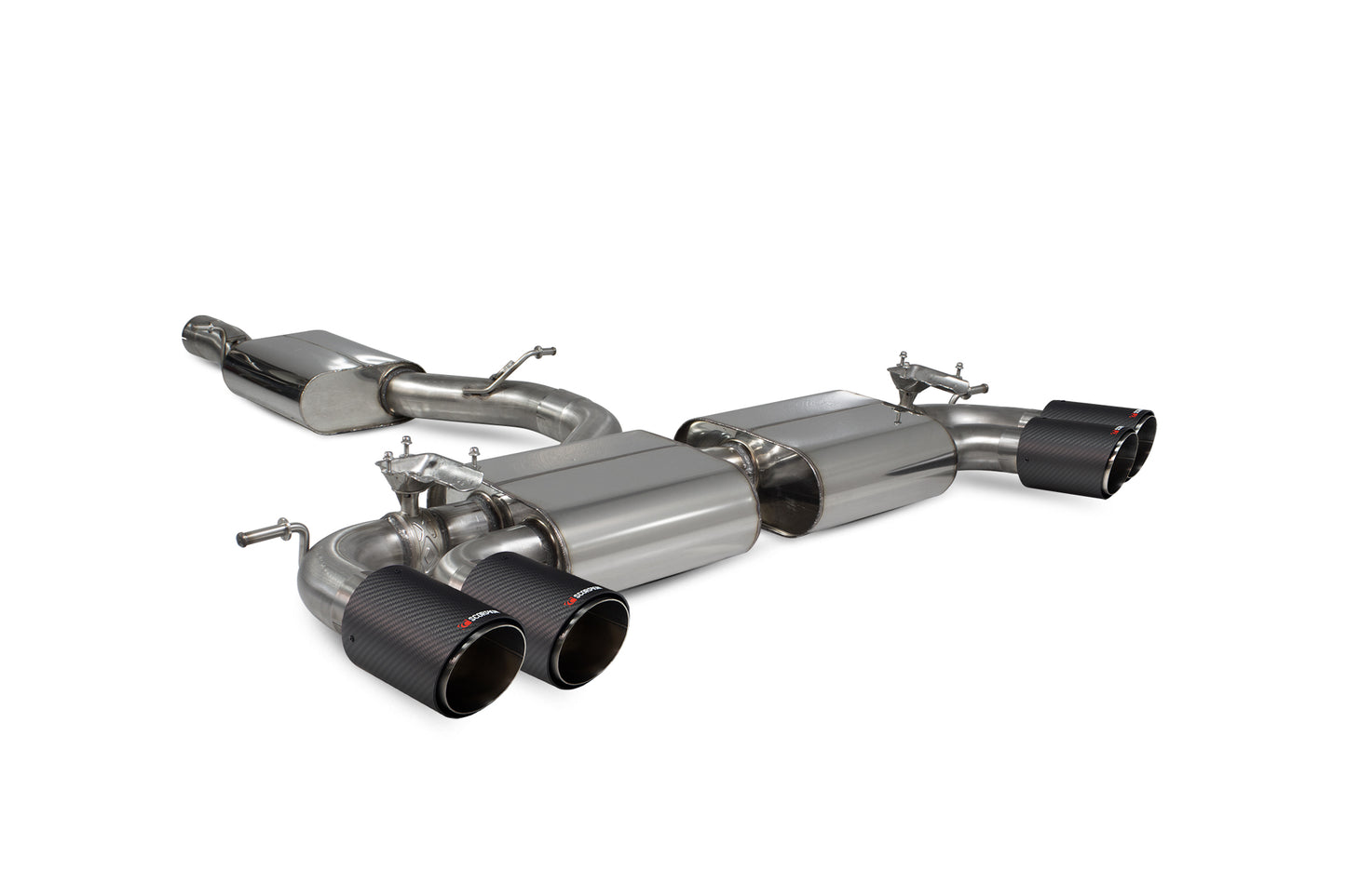 Audi S3 3-Door/Sportback 8V Resonated Cat/GPF-Back System With Valves (SAU108CF)