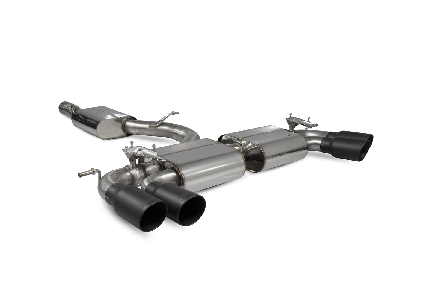 Audi S3 3-Door/Sportback 8V Resonated Cat/GPF-Back System With Valves (SAU108C)