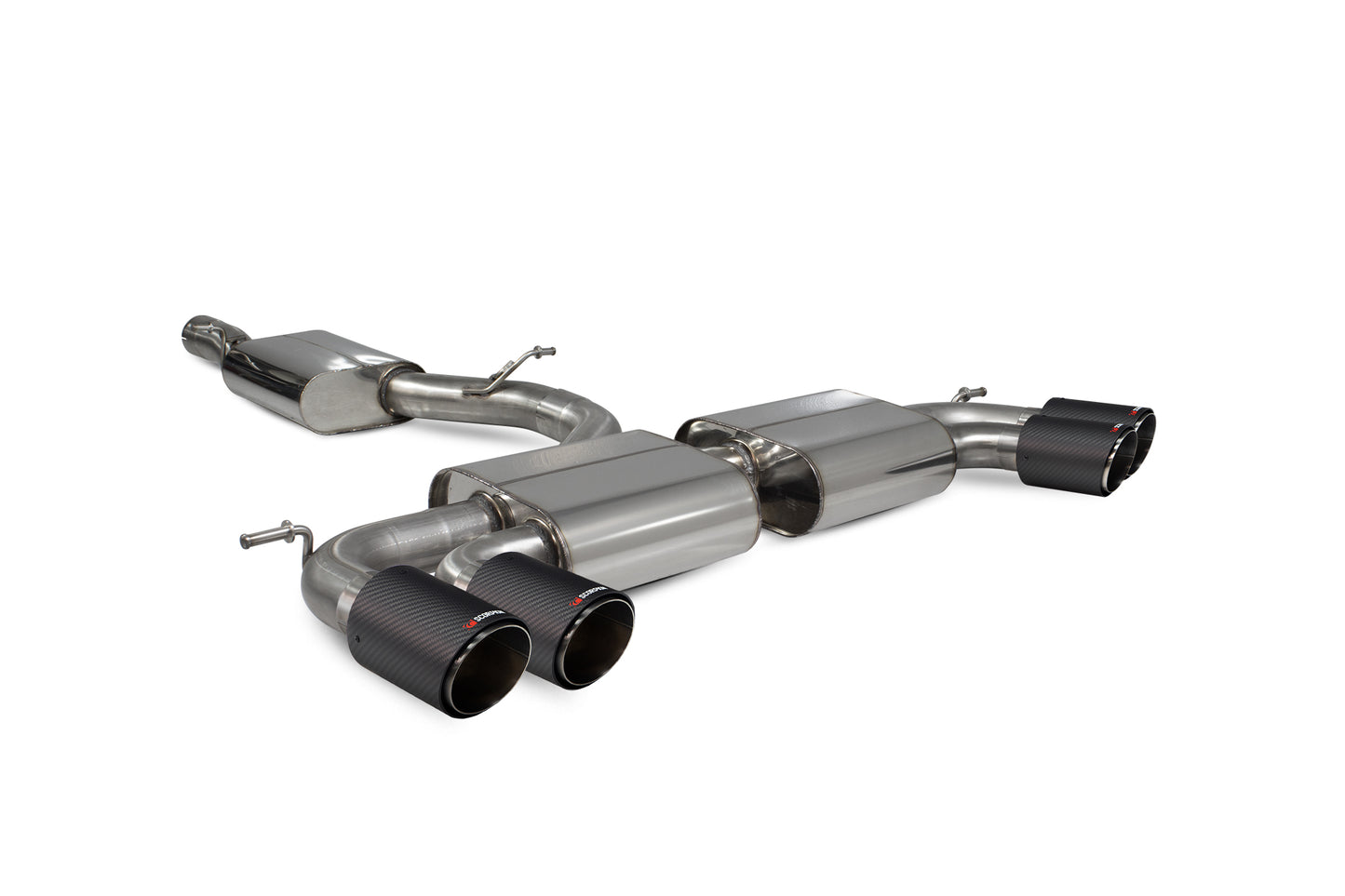 Audi S3 3-Door/Sportback 8V Resonated Cat/GPF-Back System Without Valves (SAU109CF)