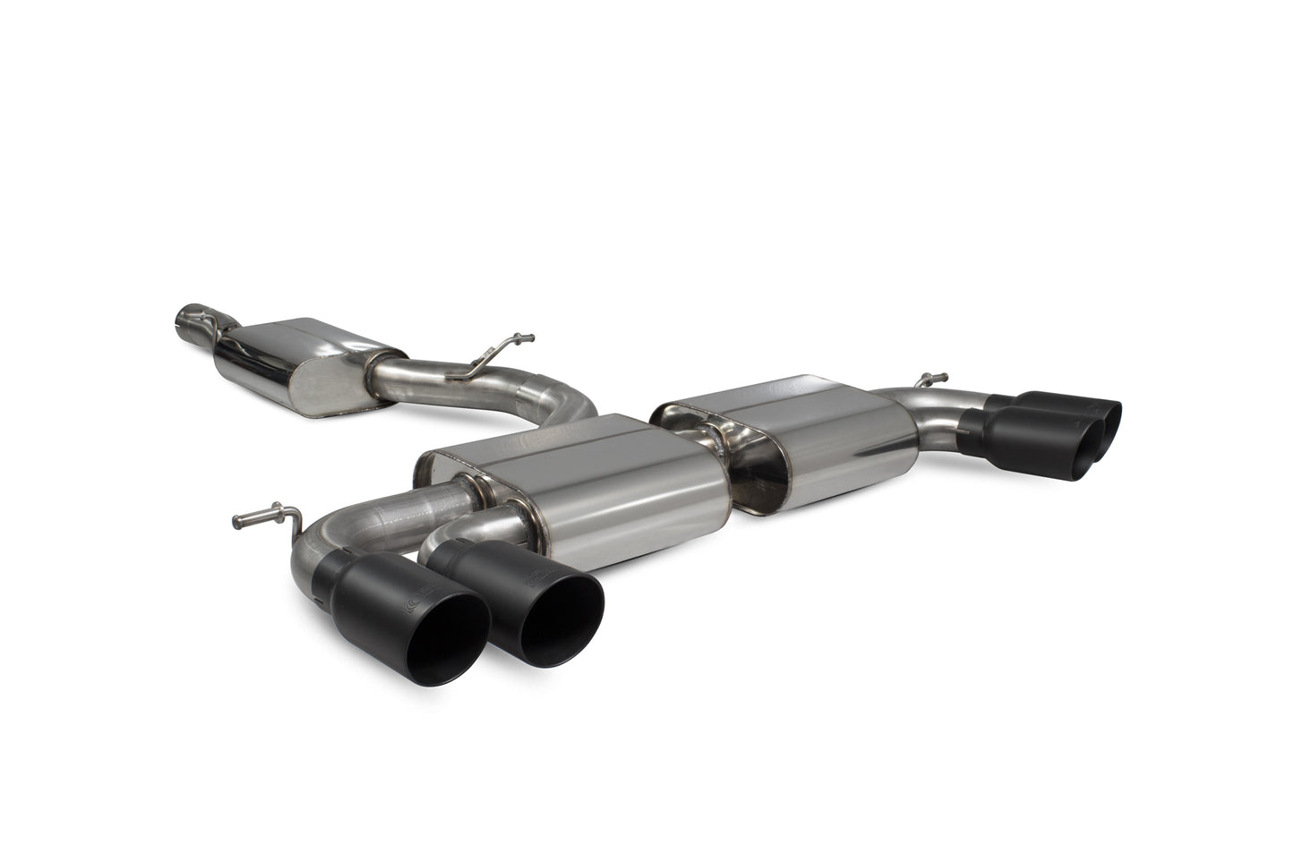 Audi S3 3-Door/Sportback 8V Resonated Cat/GPF-Back System Without Valves (SAU109C)