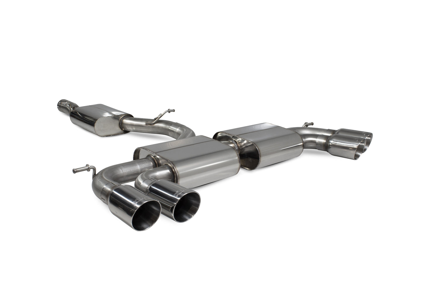 Audi S3 3-Door/Sportback 8V Resonated Cat/GPF-Back System Without Valves (SAU109)