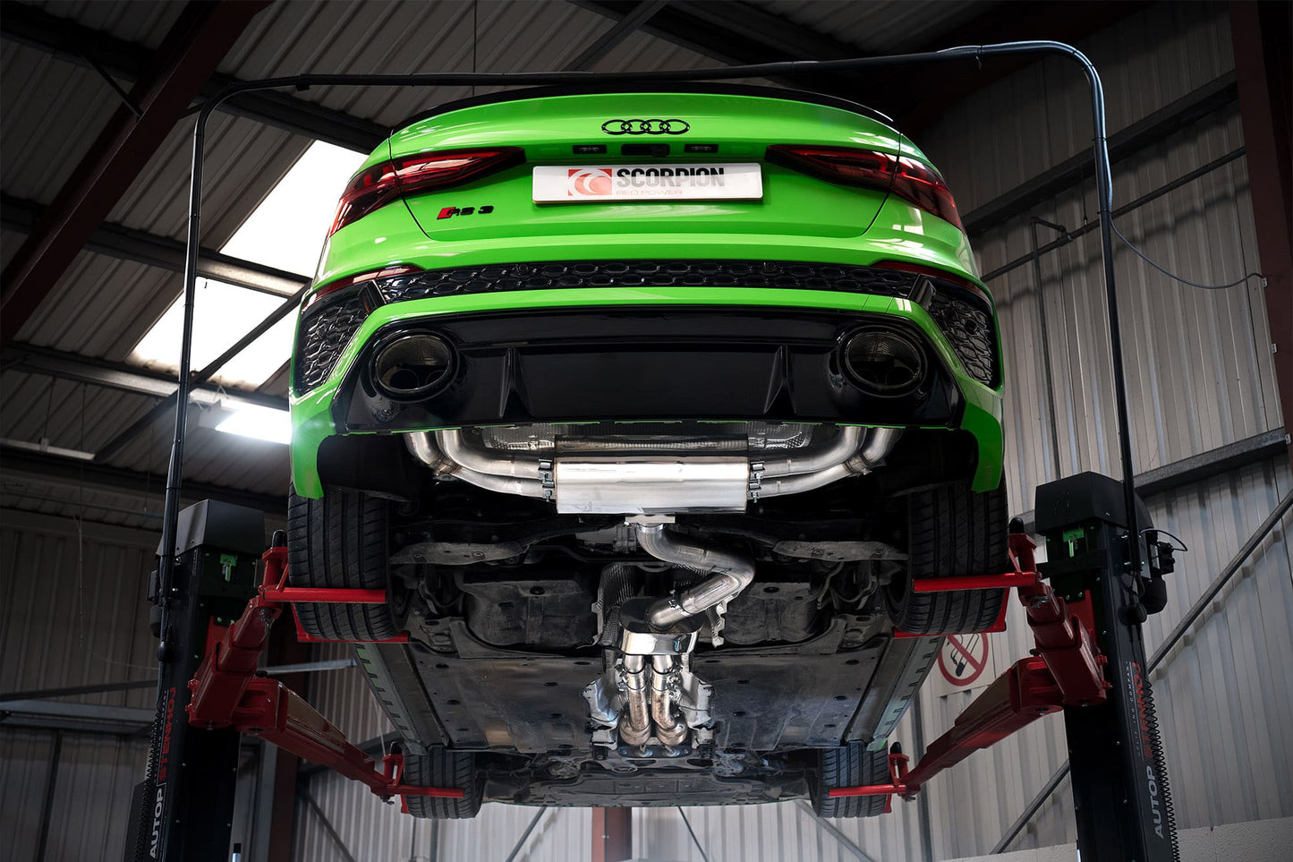 Audi RS3 8Y Saloon Resonated Cat/GPF-Back System With Valves (SAU115CF)