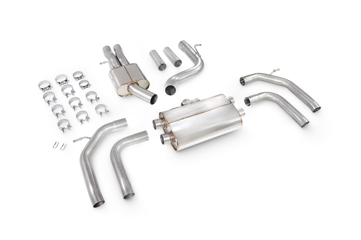 Audi RS3 8Y Saloon Resonated Cat/GPF-Back System Without Valves (SAU116)