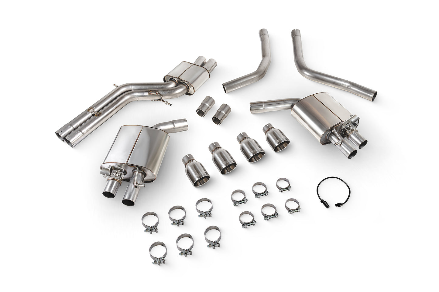 Audi S6/S7 C7 Resonated Half System With Electronic Valves (SAU118)
