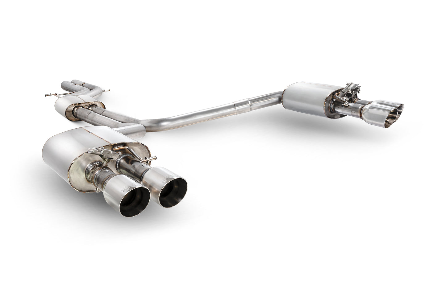 Audi S6/S7 C7 Resonated Half System With Electronic Valves (SAU118)