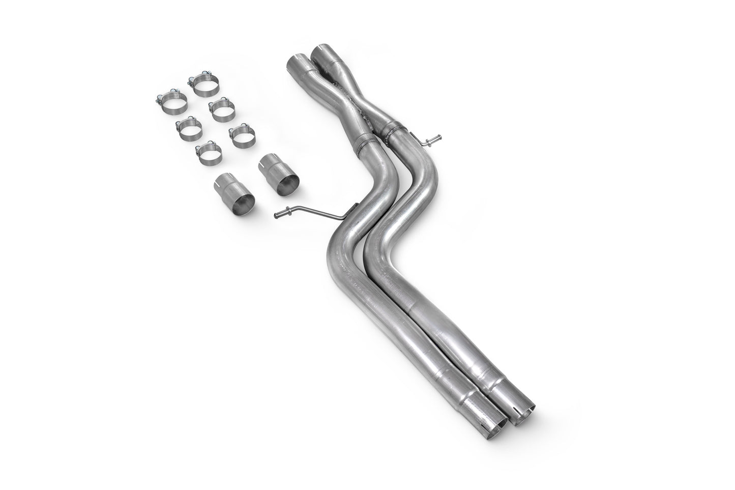 Audi S4 3.0 TFSI V6 Quattro & Avant B8/B8.5 09-16 / S5 3.0 TFSI V6 Quattro Sportback 8T 10-17 Original Centre Silencer Delete With X-Pipe (SAUP106)