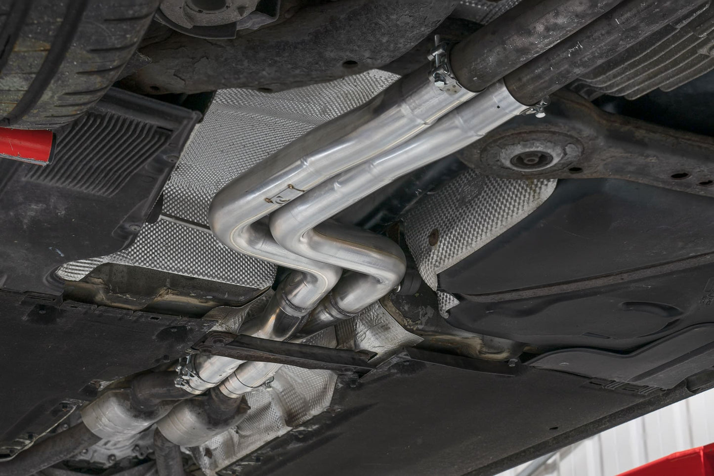 Audi S4 3.0 TFSI V6 Quattro & Avant B8/B8.5 09-16 / S5 3.0 TFSI V6 Quattro Sportback 8T 10-17 Original Centre Silencer Delete With X-Pipe (SAUP106)
