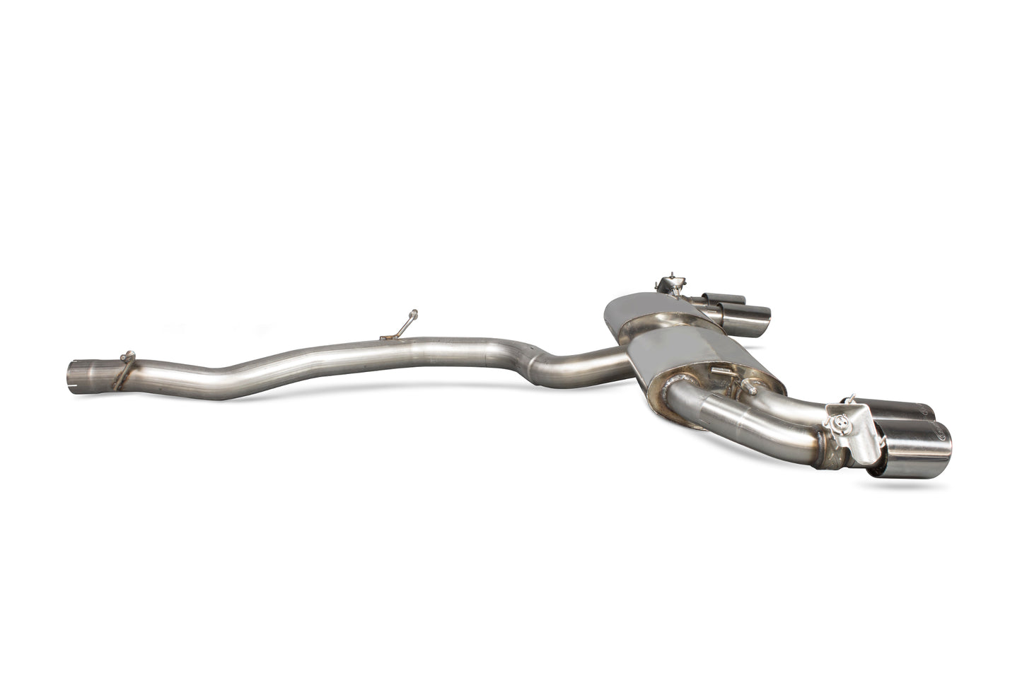 Audi Tt S Mk3 Non GPF Model Only (Coupe Models Only) Non-Resonated Cat-Back System (With Valves) (SAUS055)