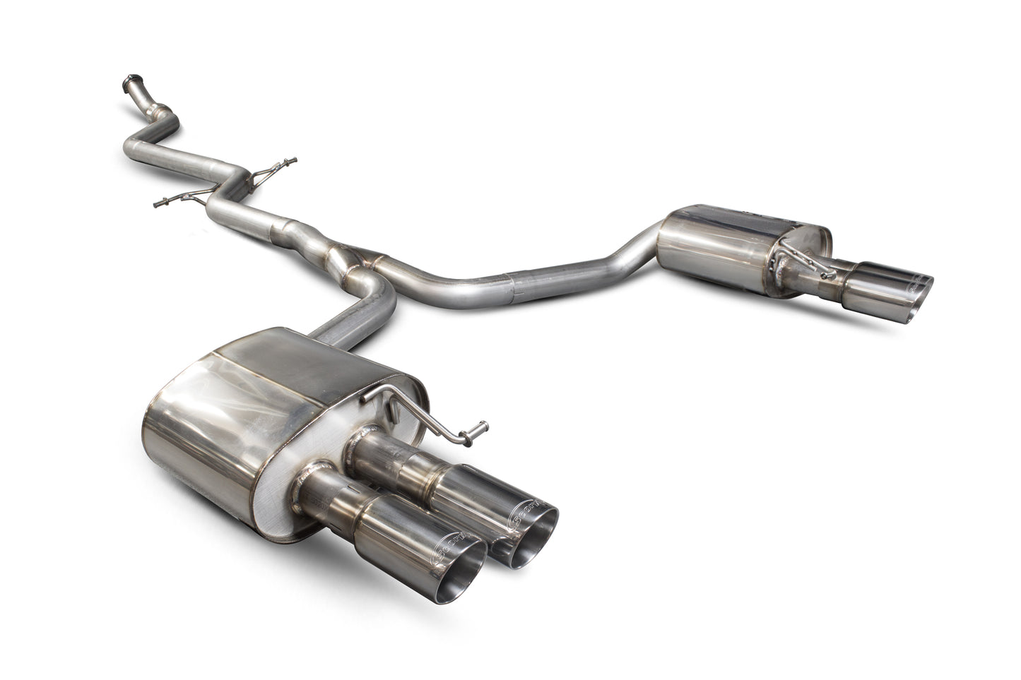 Audi A5 B8 2.0 TFSI Non-Resonated Cat-Back System (SAUS073)