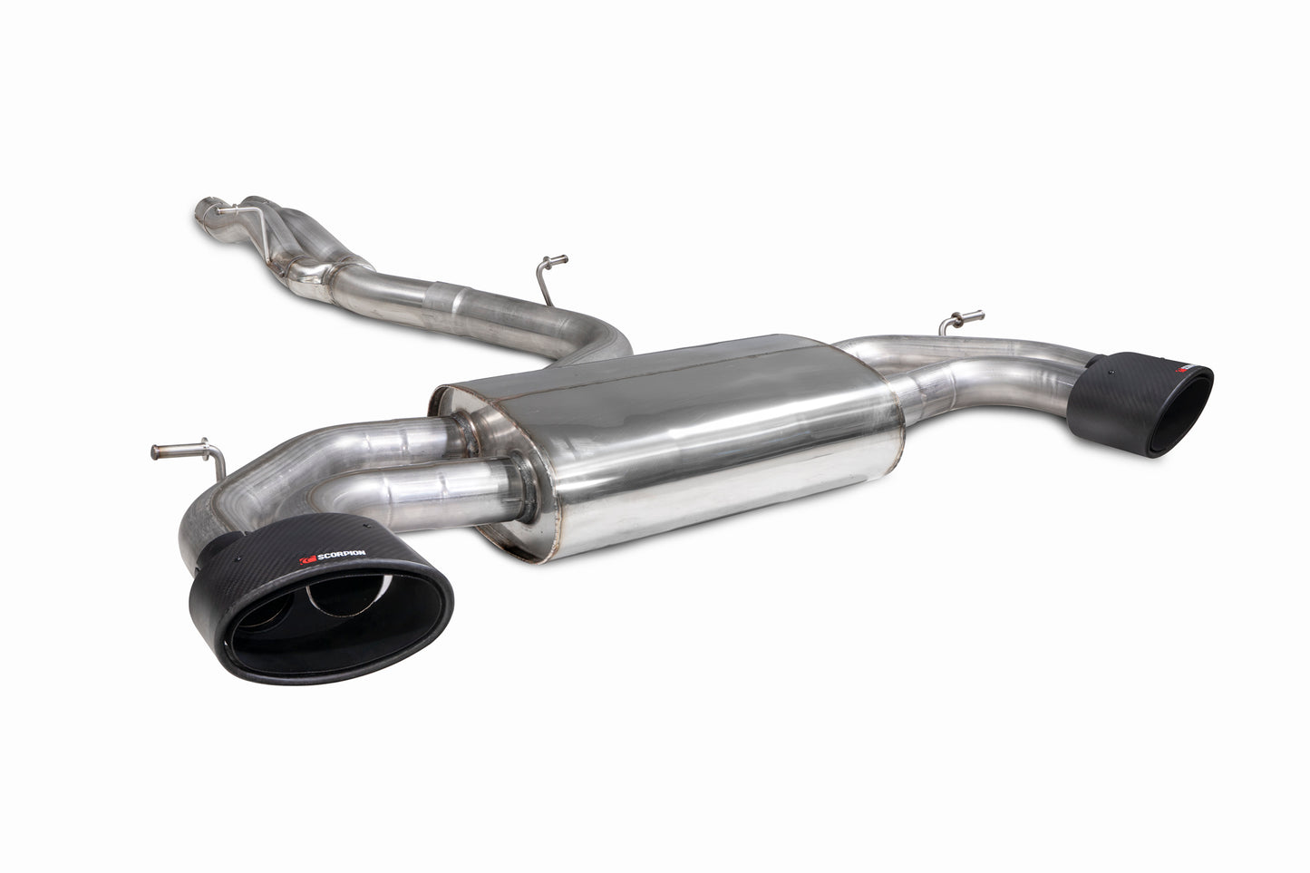 Audi RS3 8V Facelift (GPF And Non GPF Models) Non-Res Cat/GPF-Back System Without Valves (SAUS080CF)