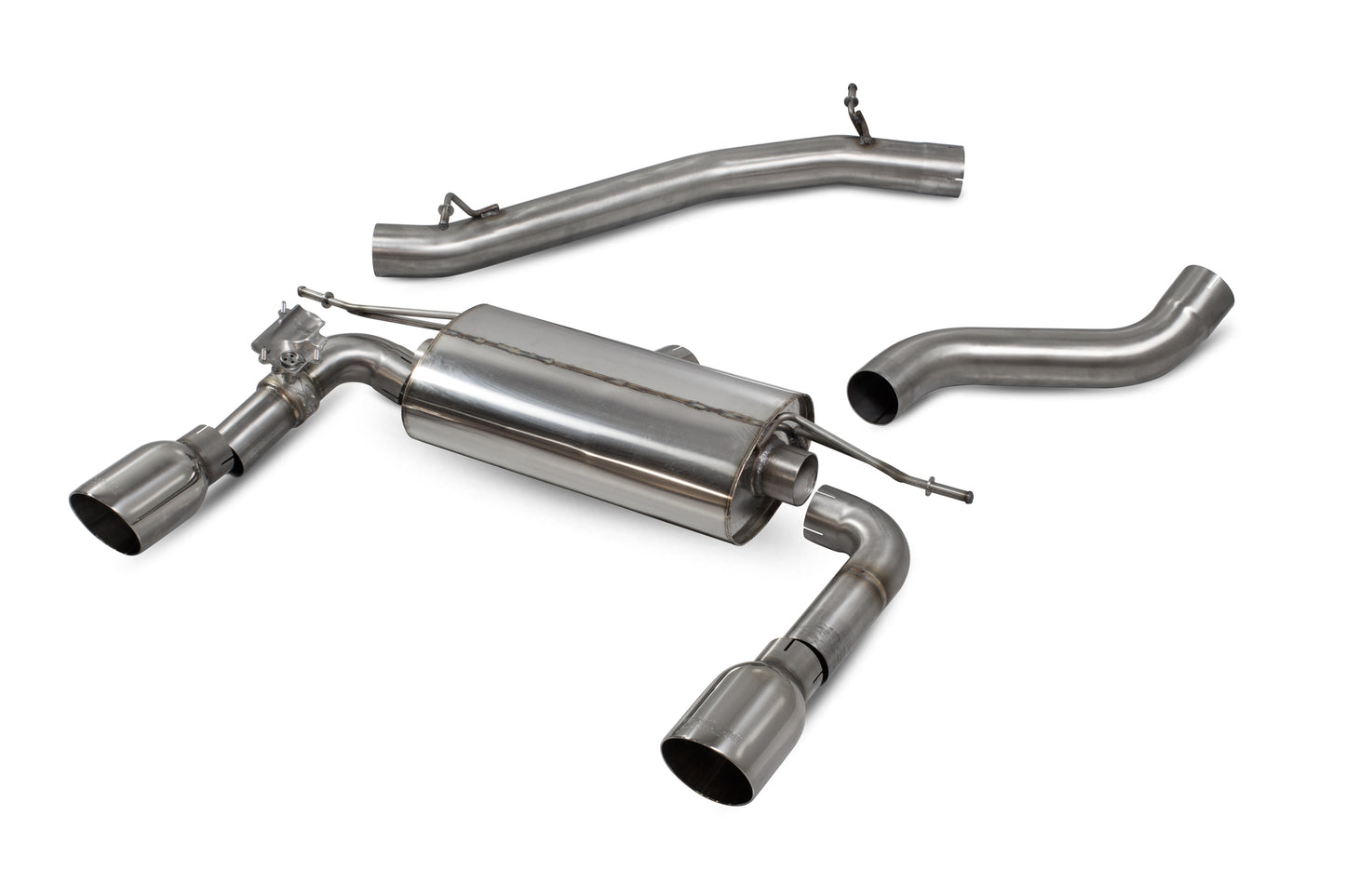 Audi Tt Mk3 2.0 TFSI Quattro Coupe Non GPF Model Only Non-Res Cat-Back System With Electronic Valves (SAUS085)