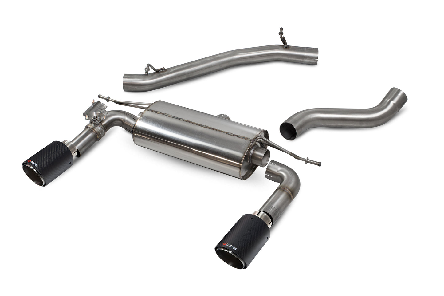 Audi Tt Mk3 2.0 TFSI Quattro Coupe Non GPF Model Only Non-Res Cat-Back System With Electronic Valves (SAUS085CF)