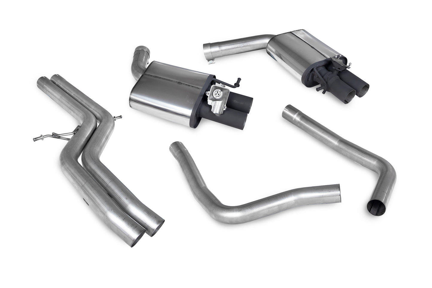 Audi RS6 Avant C7 / RSc7 C7 Non-Resonated Half System (SAUS087)