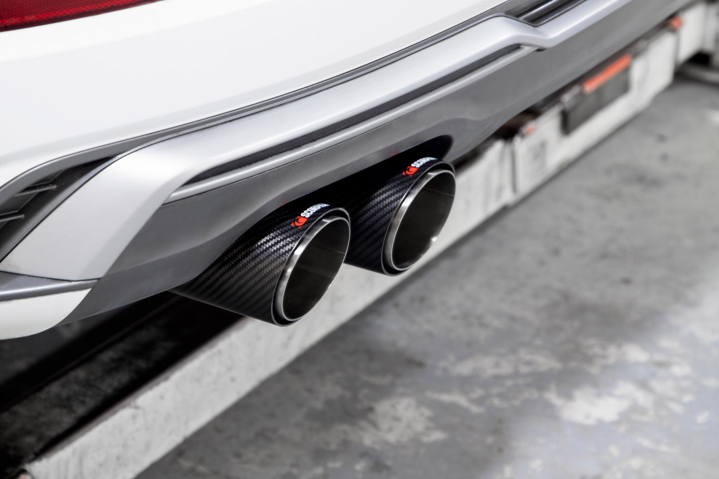 Audi SQ2 Non-Resonated GPF-Back System With No Valves (SAUS091CF)