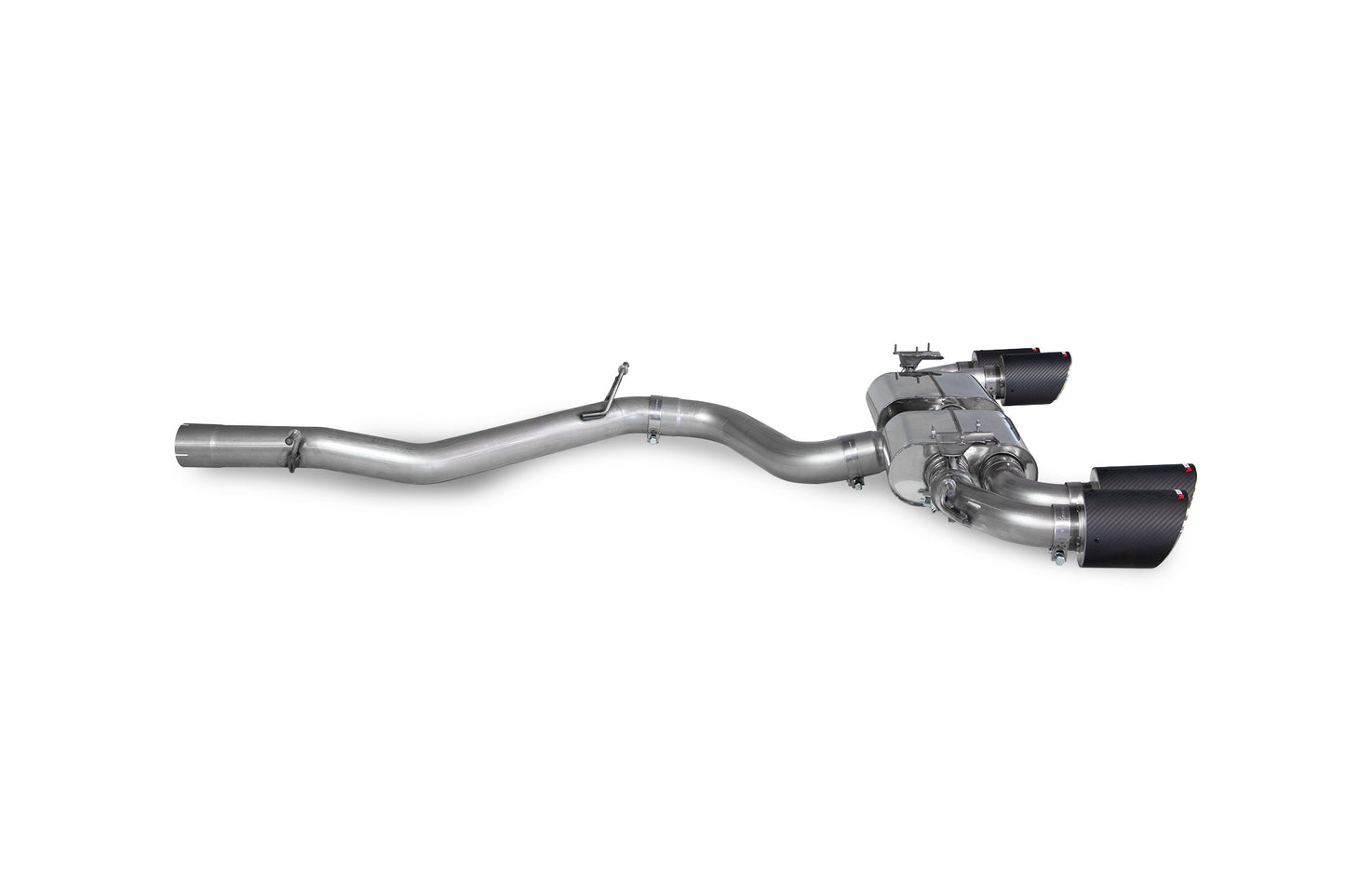 Audi S3 8Y Sportback Non-Res Cat/GPF Back System & Electronic Valves (SAUS093CF)