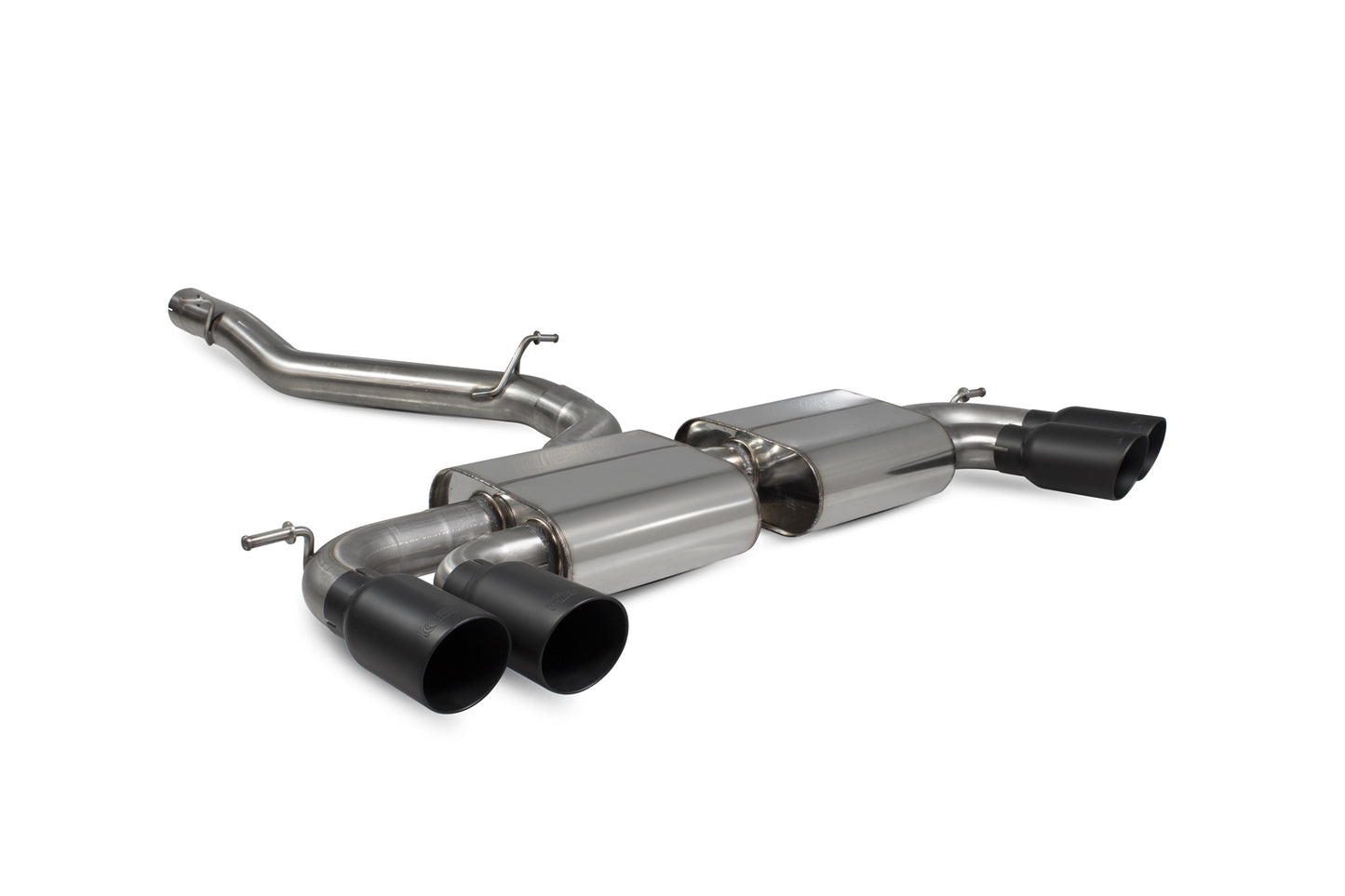 Audi S3 3-Door/Sportback 8V Non-Resonated Cat/GPF-Back System Without Valves (SAUS109C)