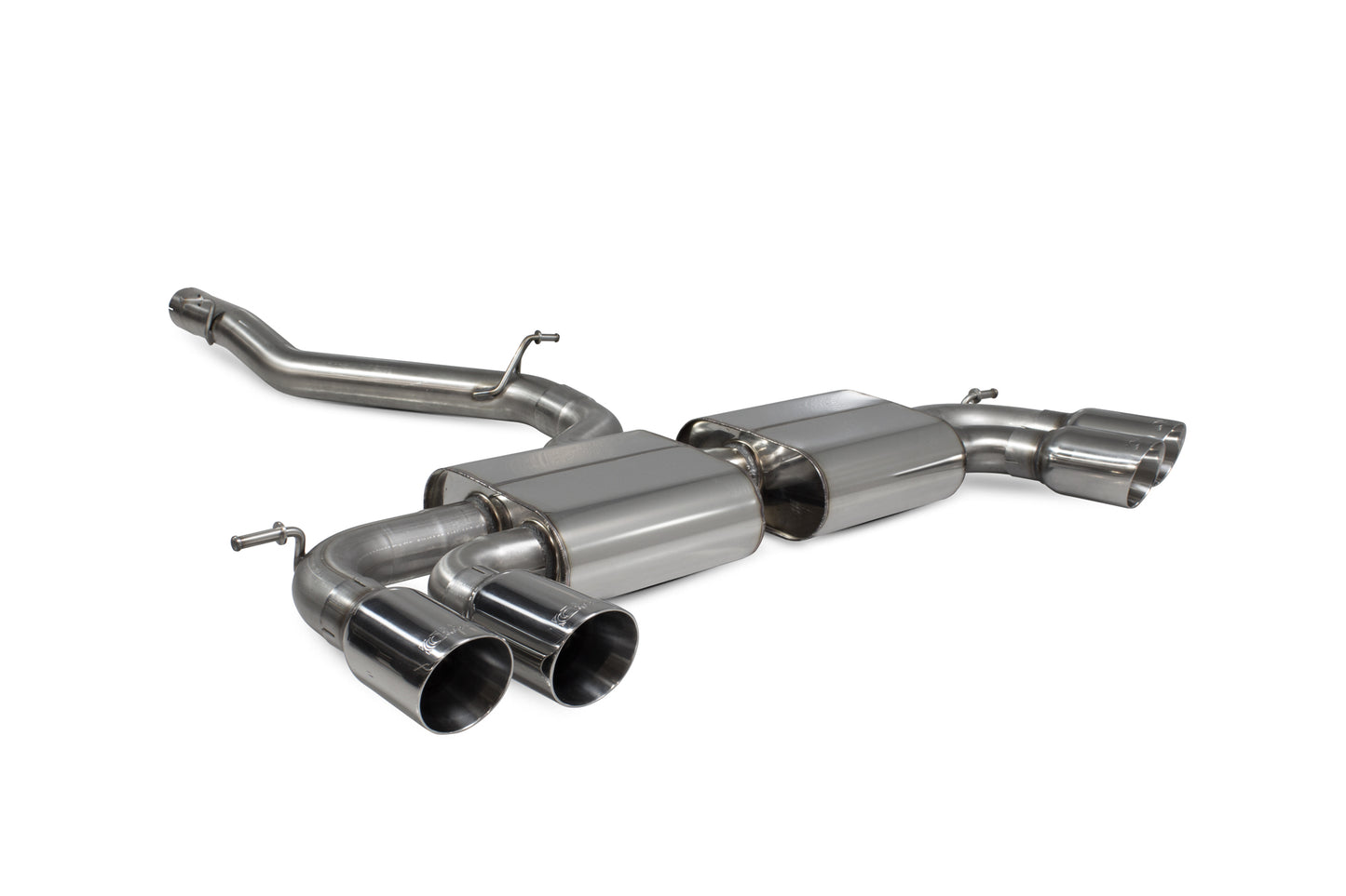 Audi S3 3-Door/Sportback 8V Non-Resonated Cat/GPF-Back System Without Valves (SAUS109)