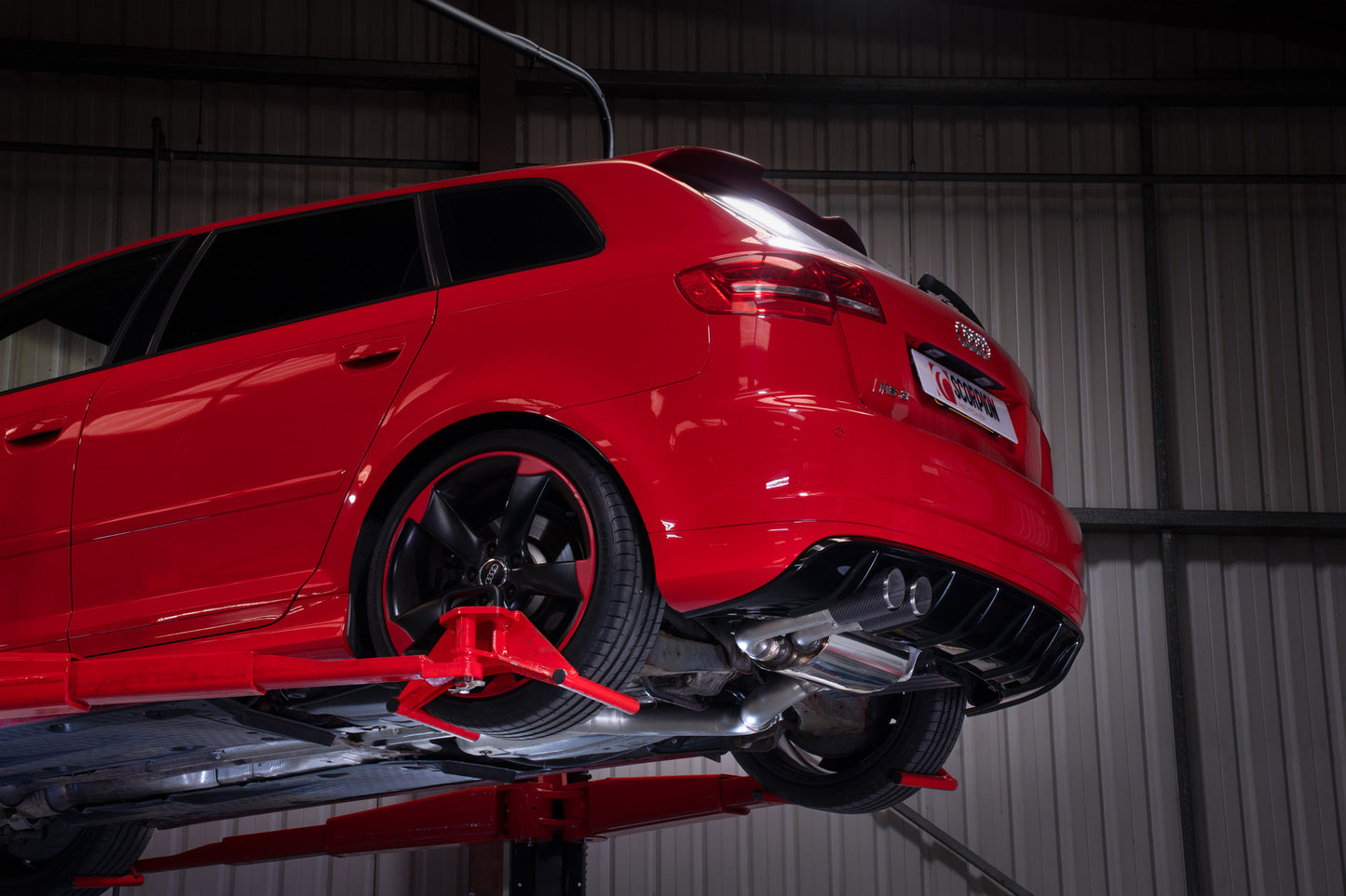 Audi RS3 8P Non-Resonated Secondary Cat-Back System (SAUS114CF)