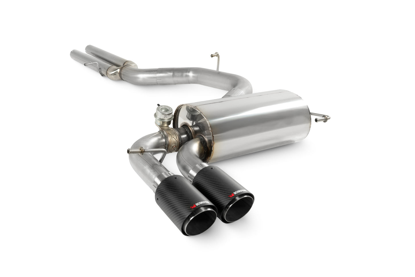 Audi RS3 8P Non-Resonated Secondary Cat-Back System (SAUS114CF)