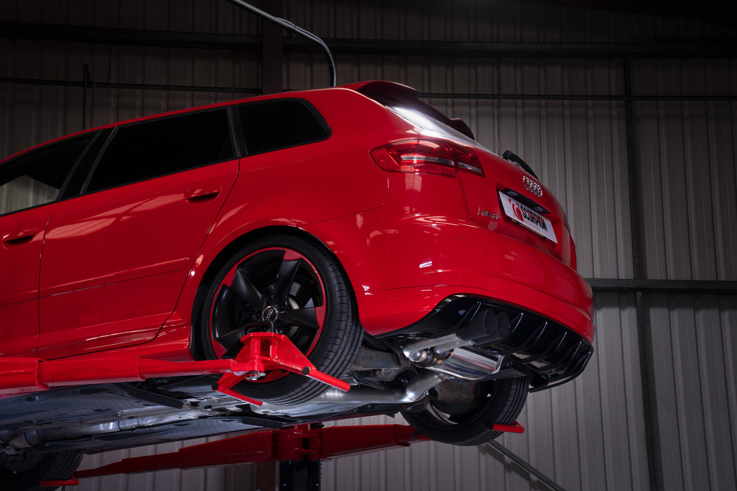 Audi RS3 8P Non-Resonated Secondary Cat-Back System (SAUS114C)