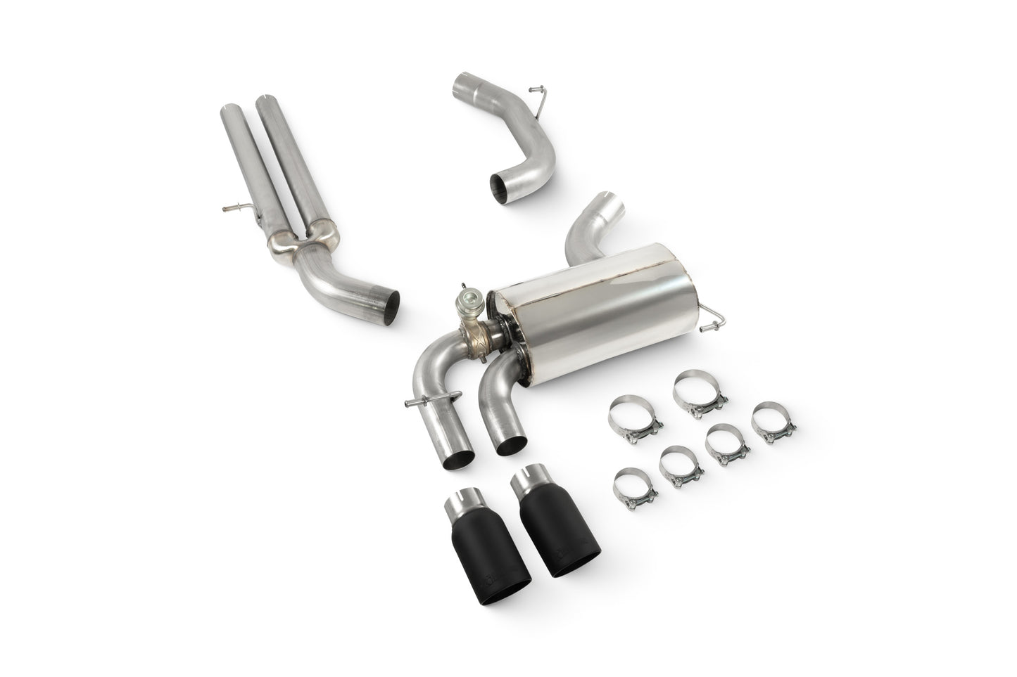 Audi RS3 8P Non-Resonated Secondary Cat-Back System (SAUS114C)