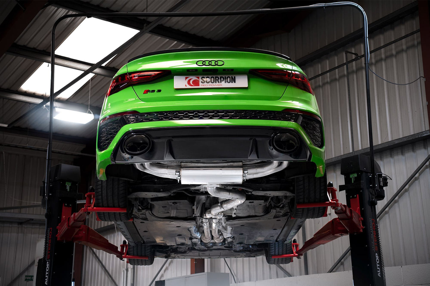 Audi RS3 8Y Saloon Non-Resonated Cat/GPF-Back System Without Valves (SAUS116)