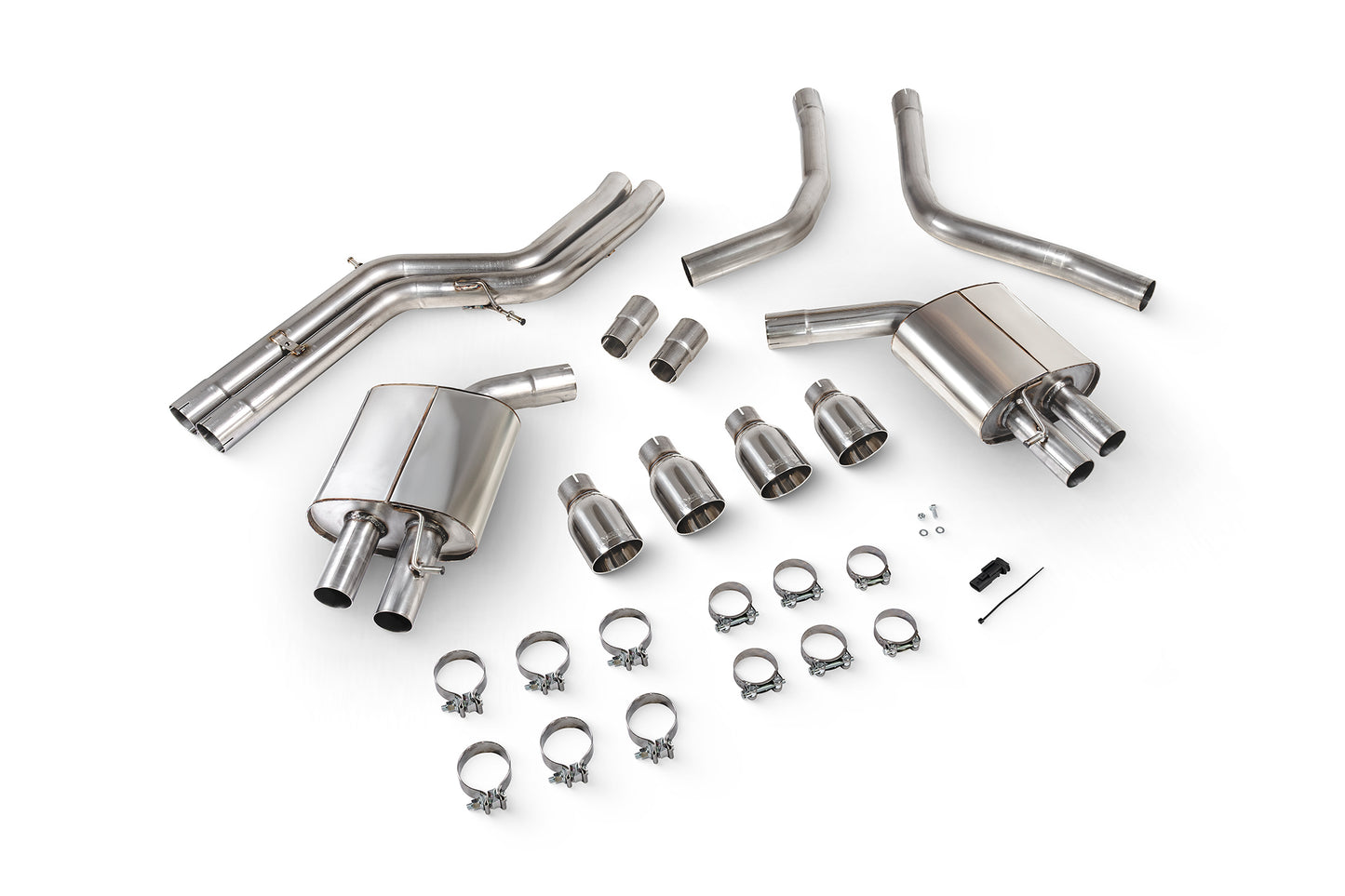 Audi S6/S7 C7 Non-Resonated Half System With No Valves (SAUS119)
