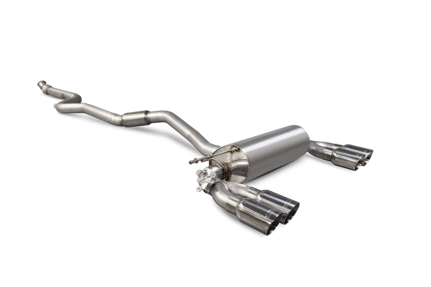 Bmw M2 F87 Non GPF Model Only Cat-Back System With Electronic Valve (SBM075)