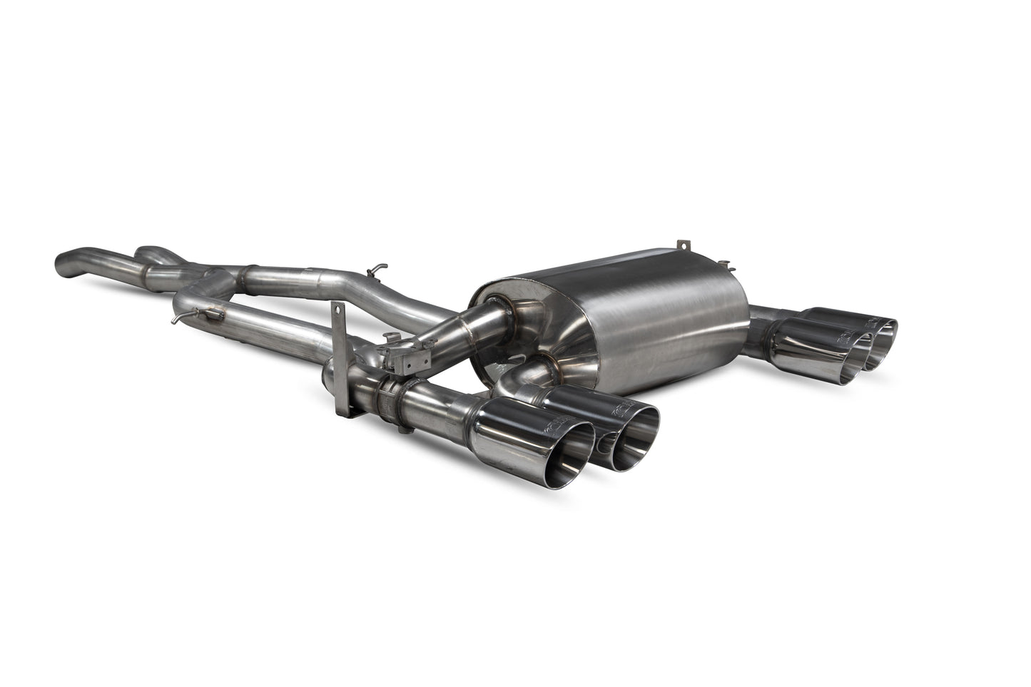 Bmw F80 M3 / M4 F82 F83 Non-Res Cat-Back System With Electronic Valves (SBMS073)