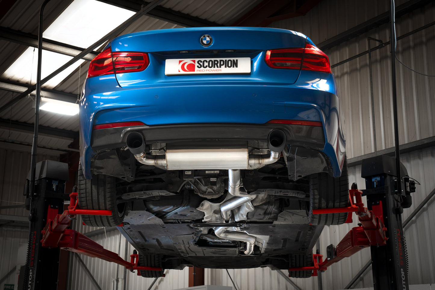 Bmw 340I F30/F31 15-18 & 440I F32/F33/F36 16-18 Including XDrive Non-Resonated Cat-Back System (SBMS094C)
