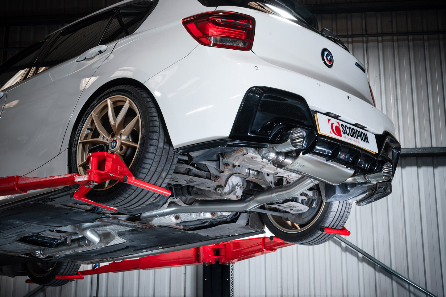 Bmw M135I (F20/F21) Including XDrive Non-Resonated Cat-Back System With Valve (SBMS105)