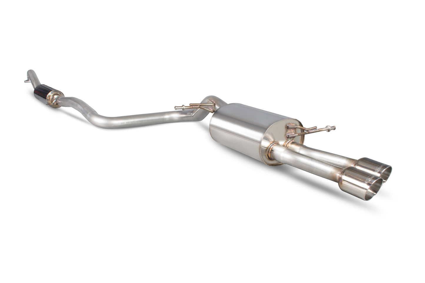 Ford Fiesta Ecoboost 1.0T 100,125 & 140 Ps (Zetec S Rear Valance Required) Resonated Cat-Back System (SFD078ECO)