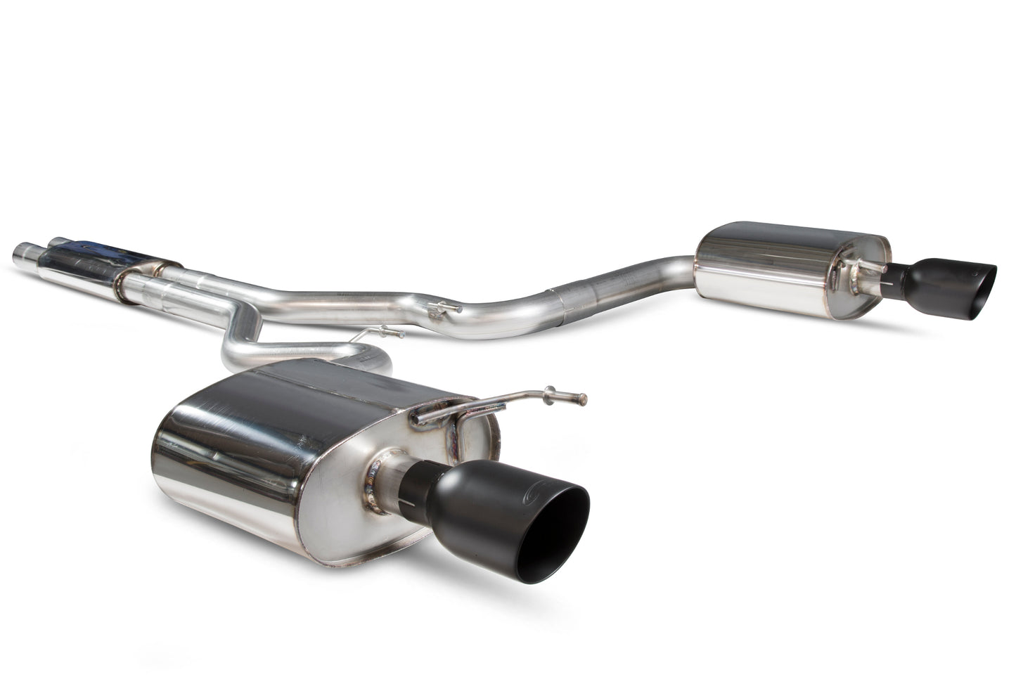Ford Mustang 5.0 V8 GT Non GPF Model Only Resonated Cat-Back System (SFD086C)