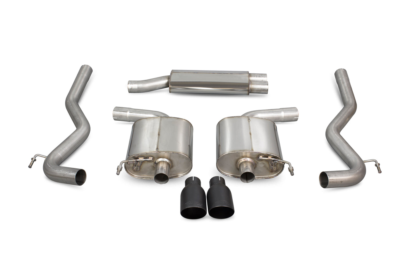 Ford Mustang 2.3T Non GPF Model Only Resonated Cat-Back System (SFD087C)