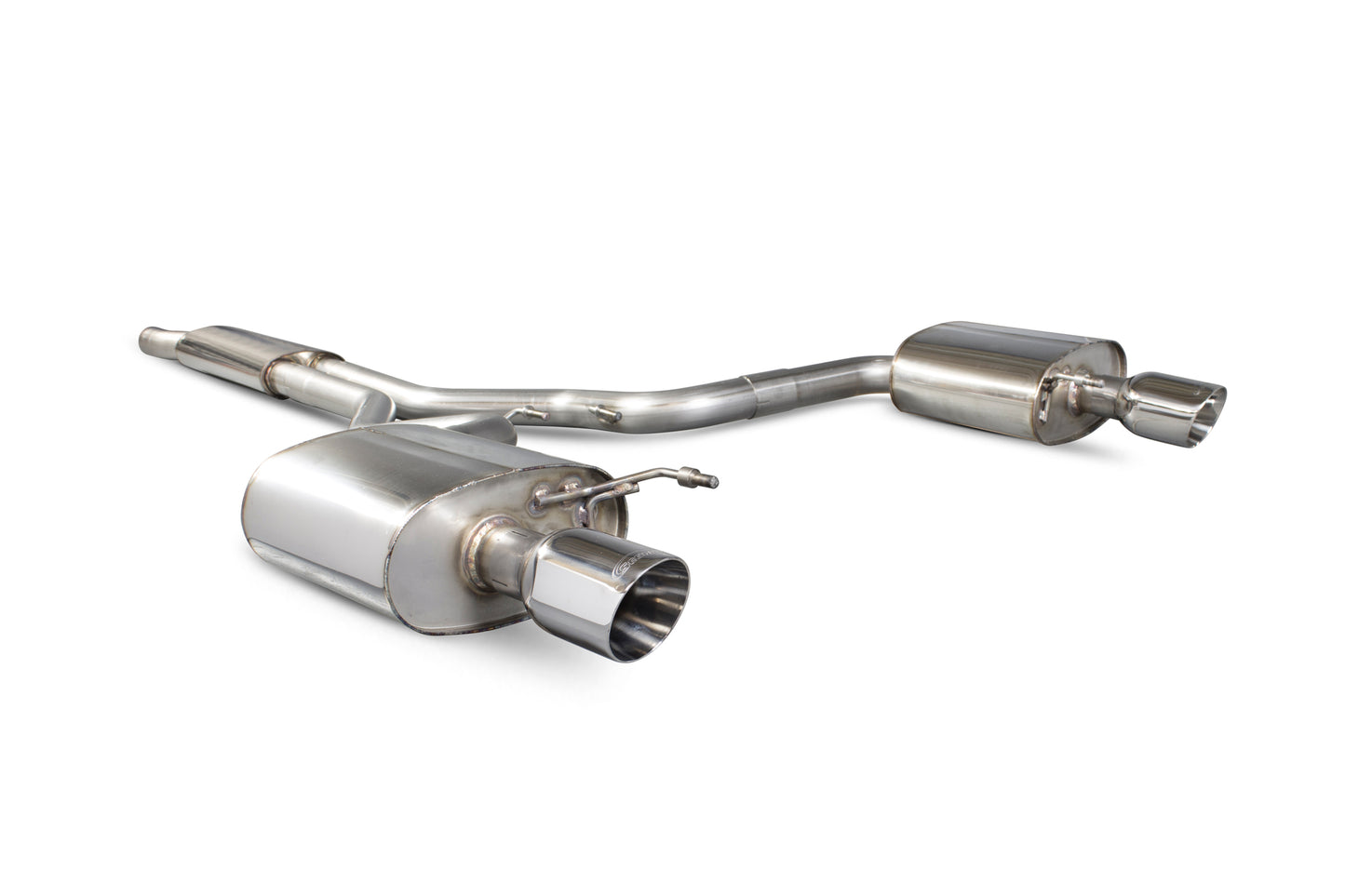 Ford Mustang 2.3T Non GPF Model Only Resonated Cat-Back System (SFD087)