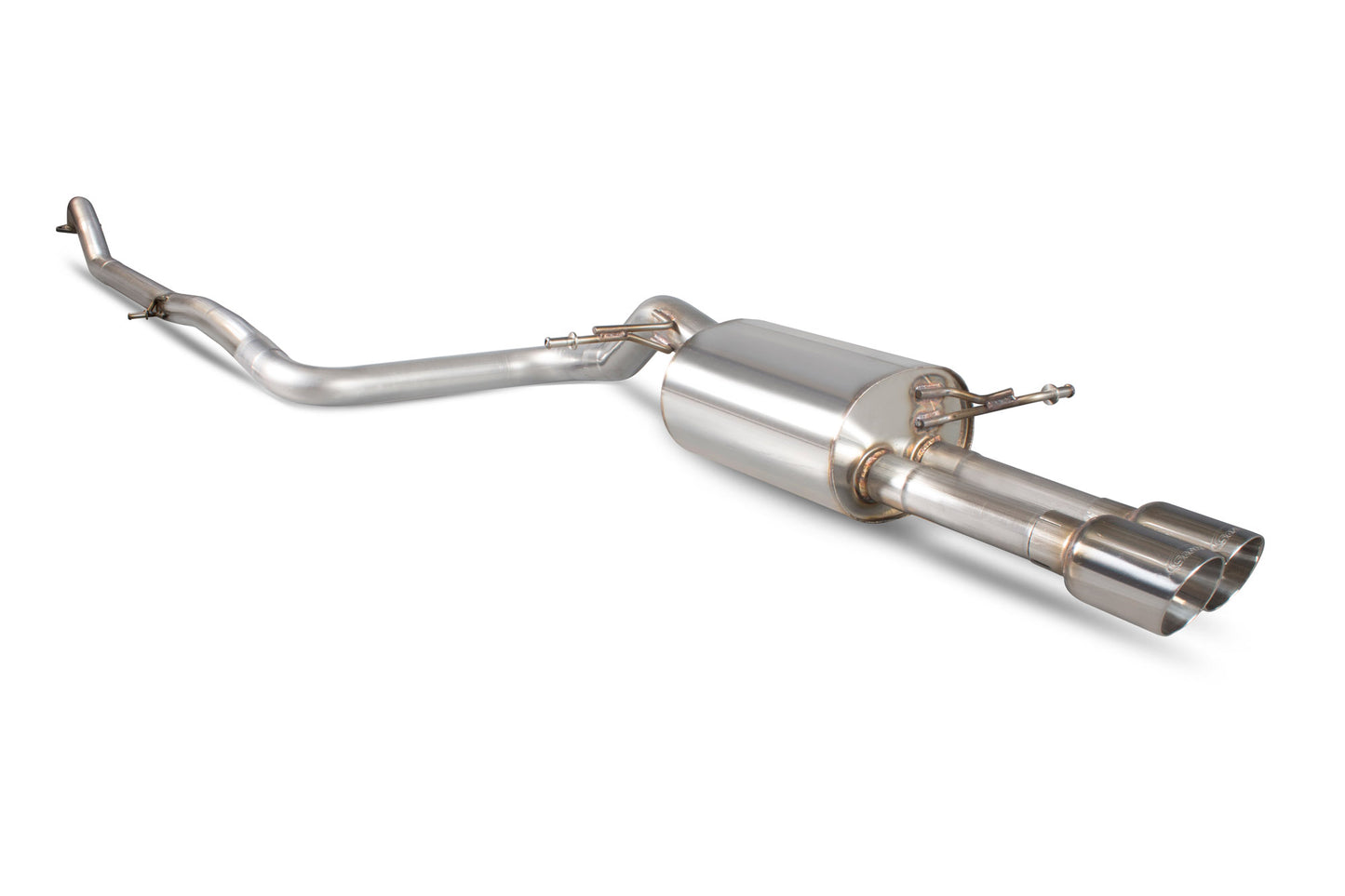 Ford Fiesta Ecoboost 1.0T 100,125 & 140 Ps Non-Resonated Cat-Back System (SFDS078ST)