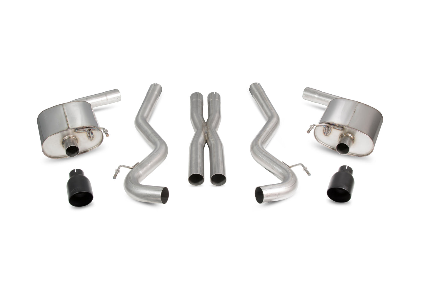 Ford Mustang 5.0 V8 GT Non GPF Model Only Non-Resonated Cat-Back System (SFDS086C)