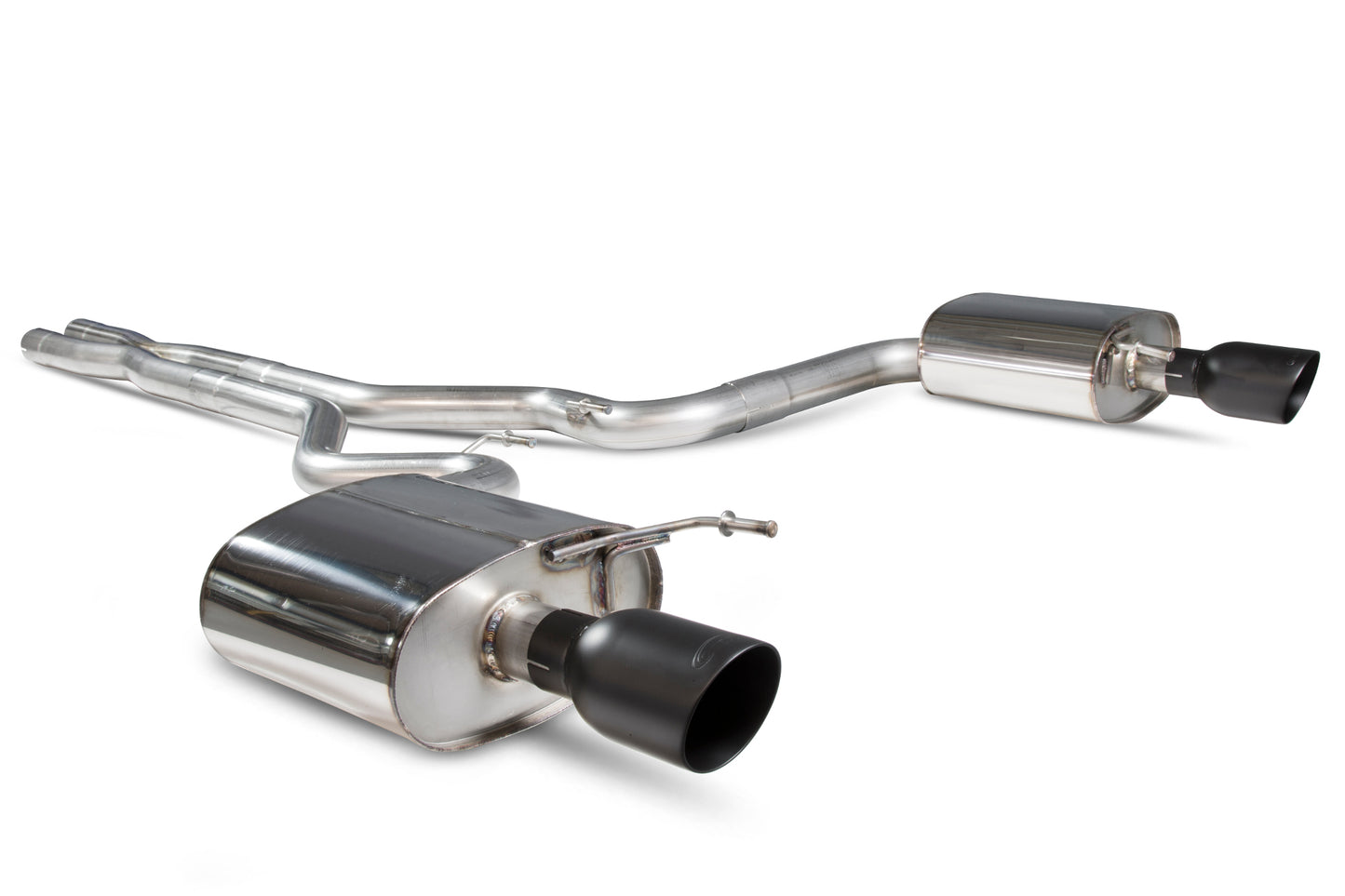 Ford Mustang 5.0 V8 GT Non GPF Model Only Non-Resonated Cat-Back System (SFDS086C)