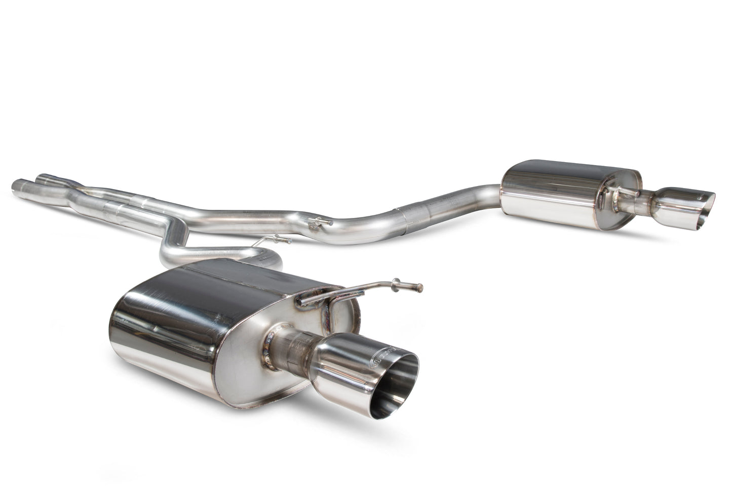 Ford Mustang 5.0 V8 Gt Non GPF Model Only Non-Resonated Cat-Back System (SFDS086)