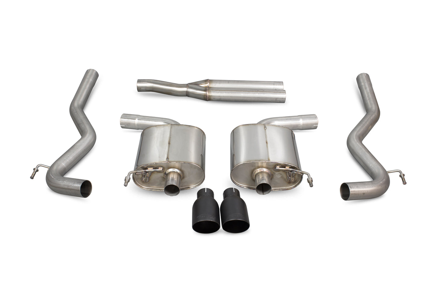 Ford Mustang 2.3T Non GPF Model Only Non-Resonated Cat-Back System (SFDS087C)
