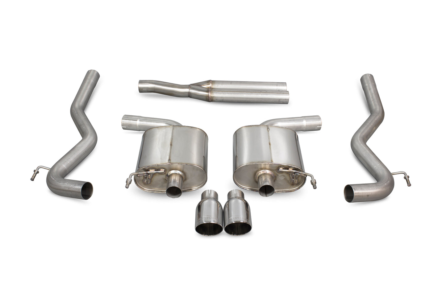 Ford Mustang 2.3T Non GPF Model Only Non-Resonated Cat-Back System (SFDS087)